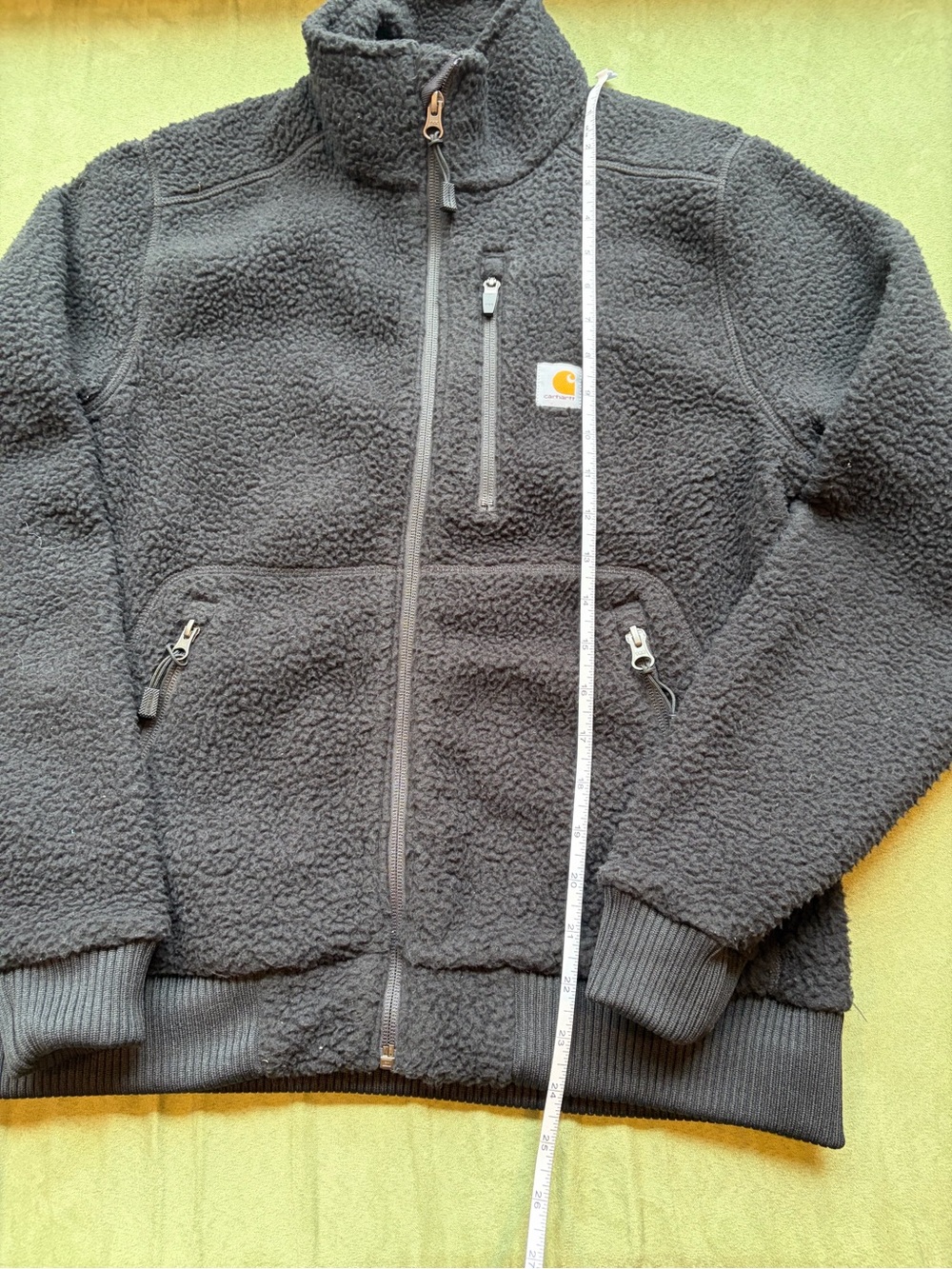 Carhartt women’s fleece sherpa jacket black size S